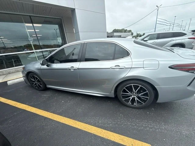 Used 2022 Silver Toyota SE image 2