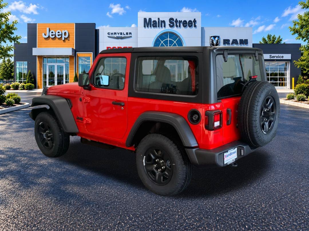 New 2026 Firecracker Red Clear-Coat Exterior Paint Jeep Sport image 3
