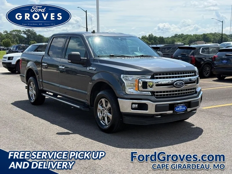 Certified Used 2020 Magnetic Metallic Ford XLT image 1