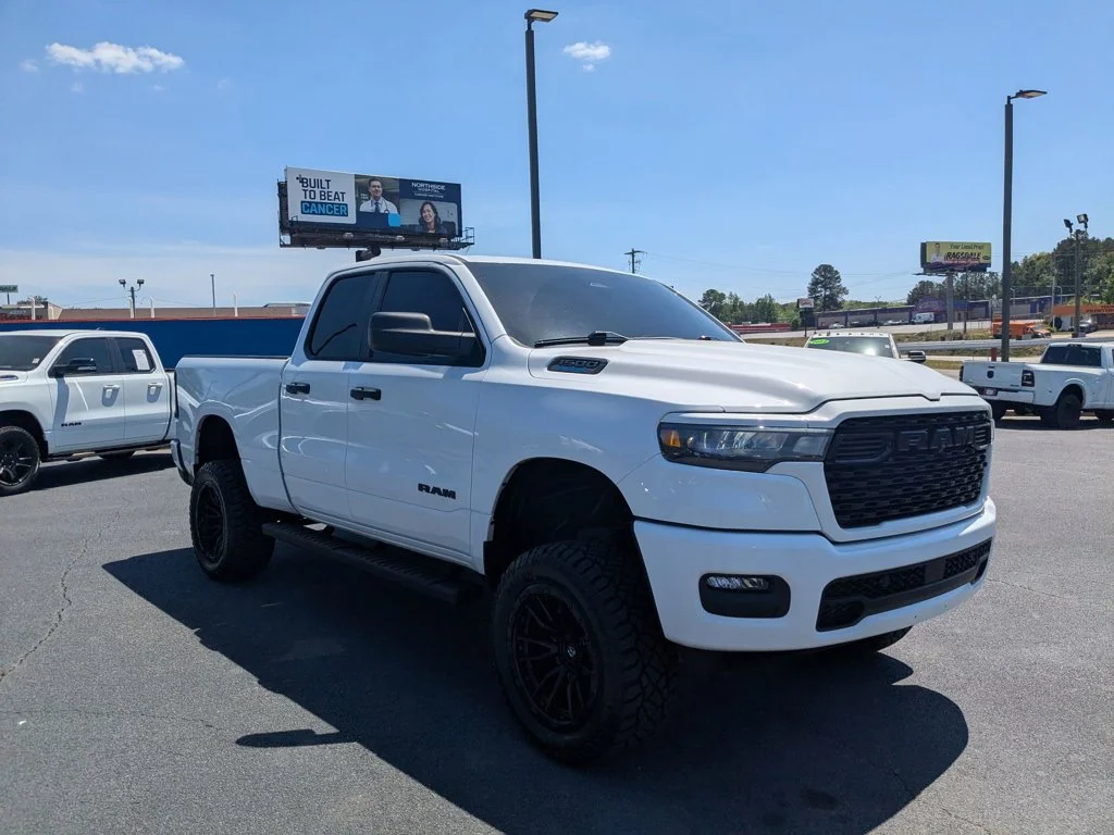 Used 2025 Bright White Clearcoat Ram Tradesman image 3