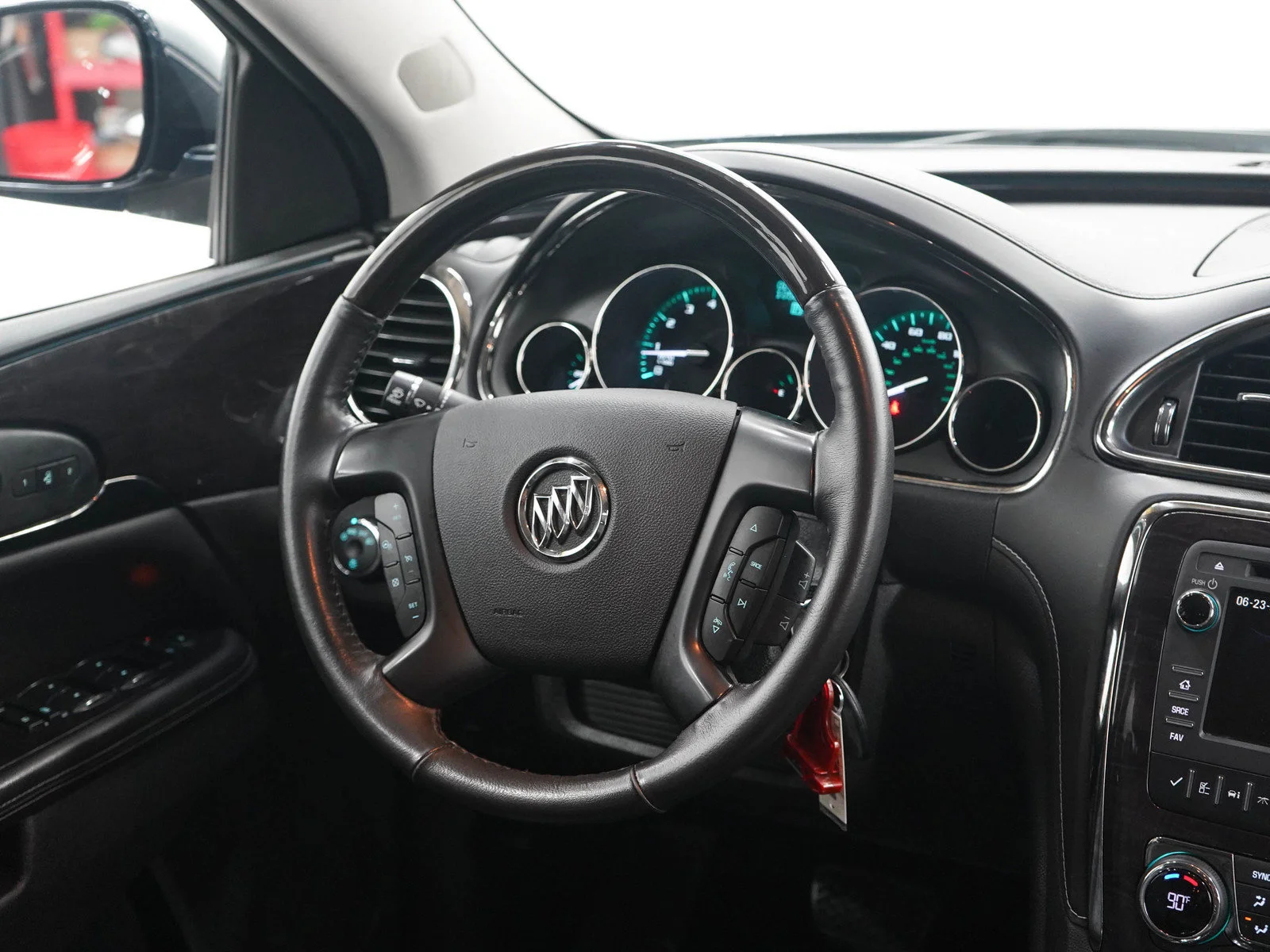 Used 2017 DARK SAPPHIRE BLUE METALLIC Buick Leather image 14