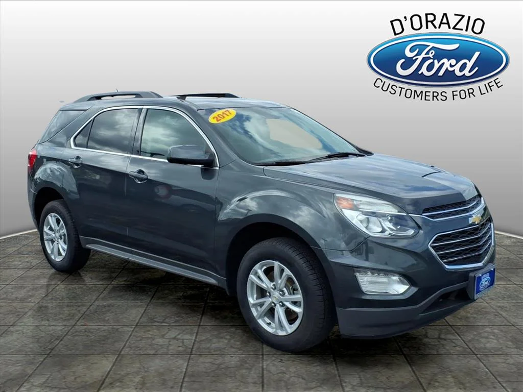 Gray 2017 Chevrolet Equinox LT FWD SUV / Crossover Front-Wheel Drive