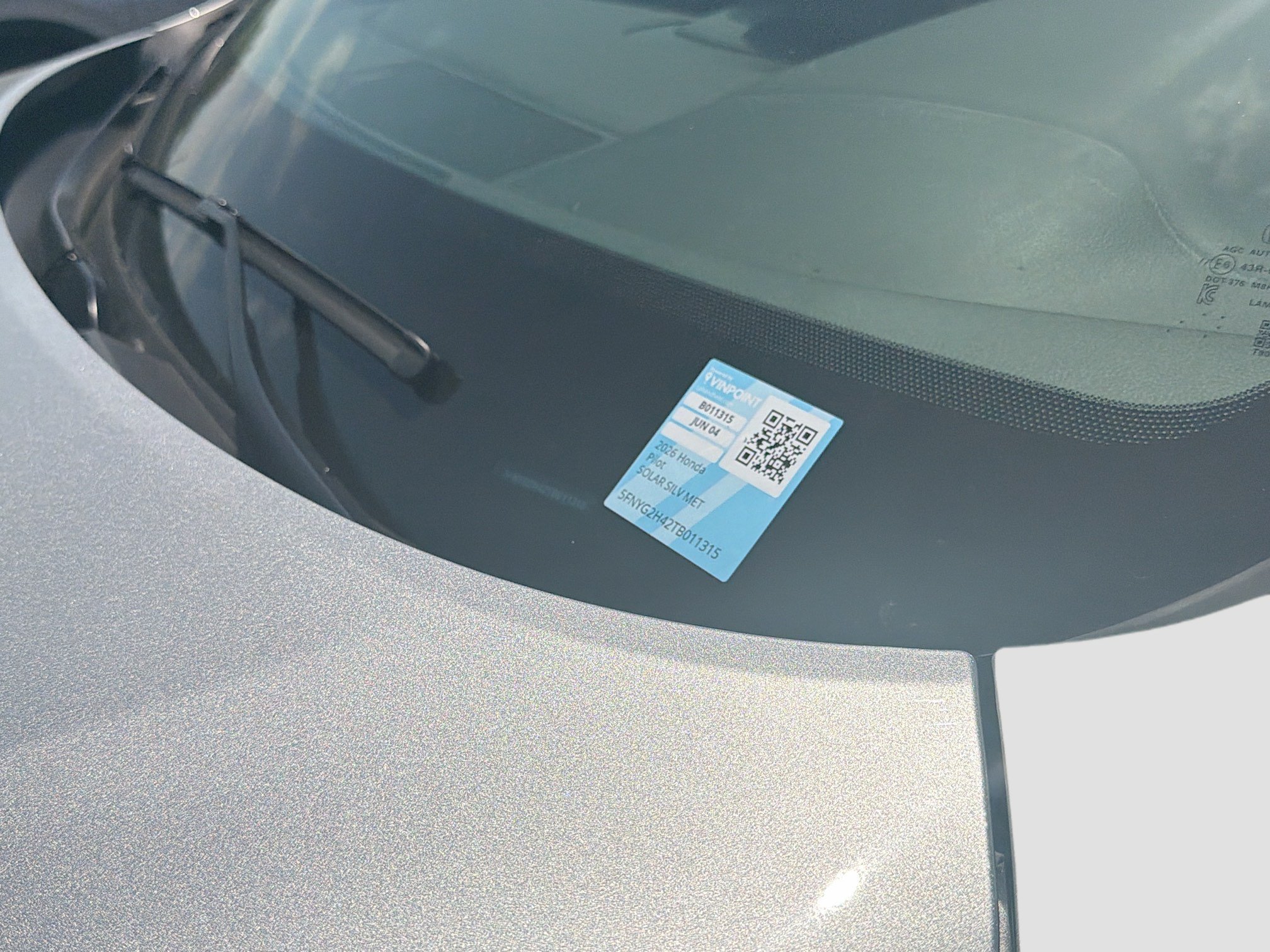 New 2026 Solar Silver Metallic Honda EX-L image 28