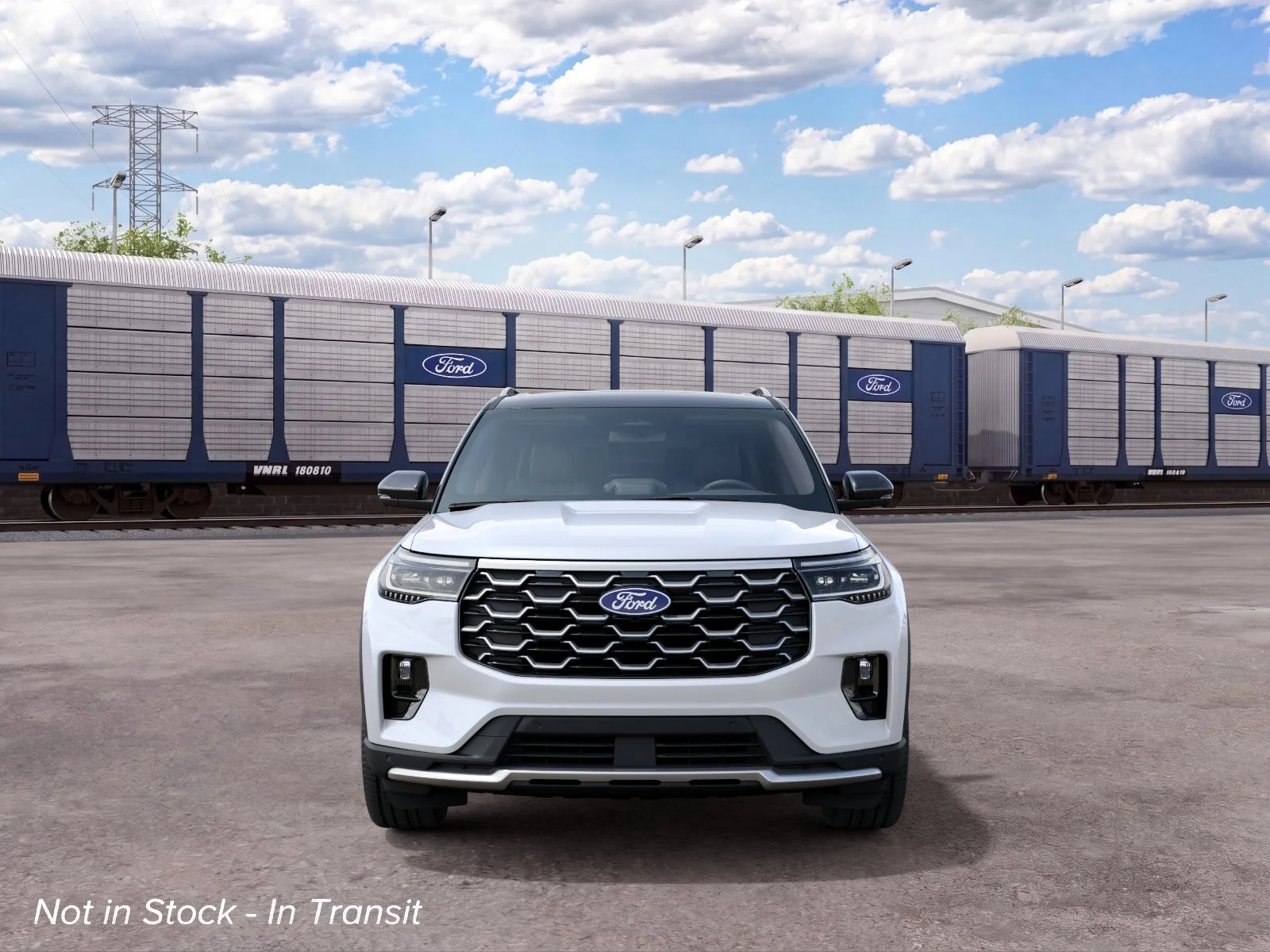 New 2027 Star White Metallic Tri-Coat Ford Platinum™ image 3