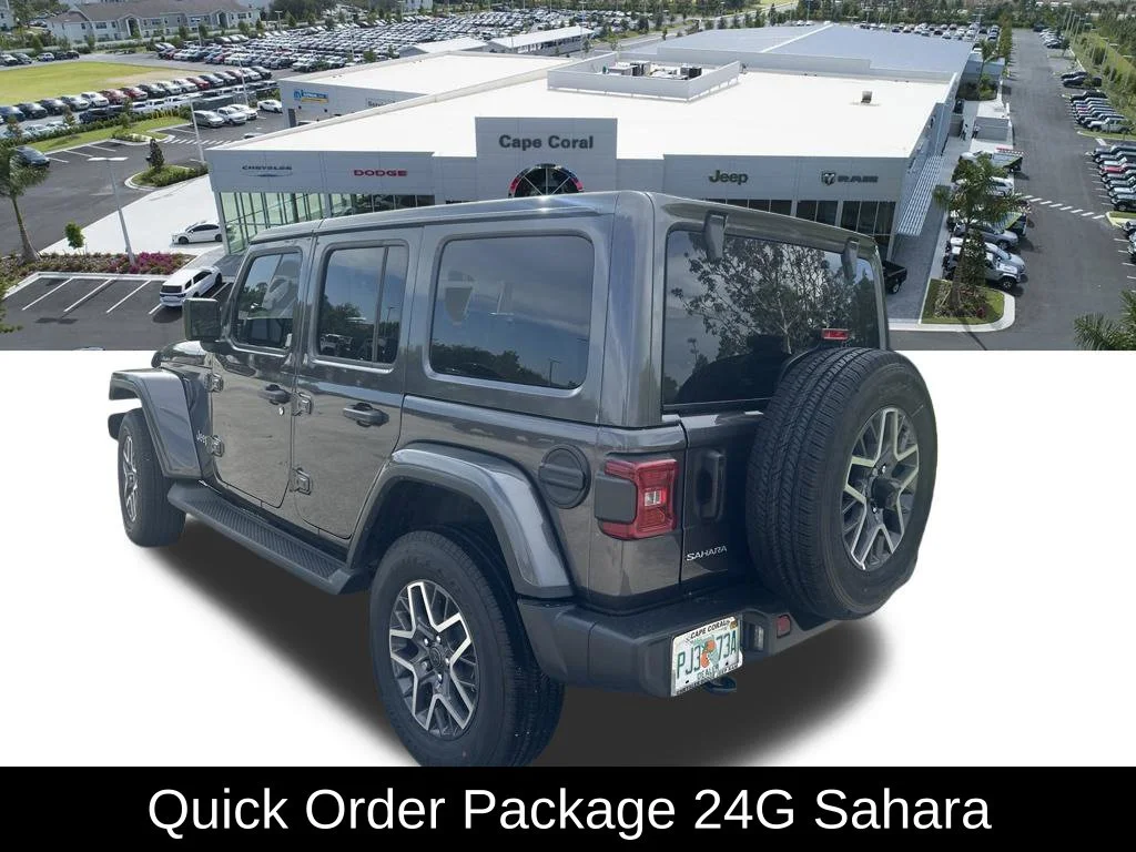 Certified Used 2025 Gray Jeep Sahara image 4