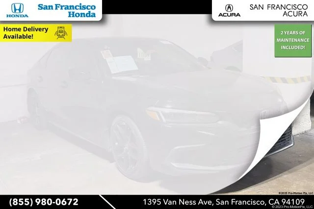Certified Used 2024 Crystal Black Pearl Honda Sport image 1