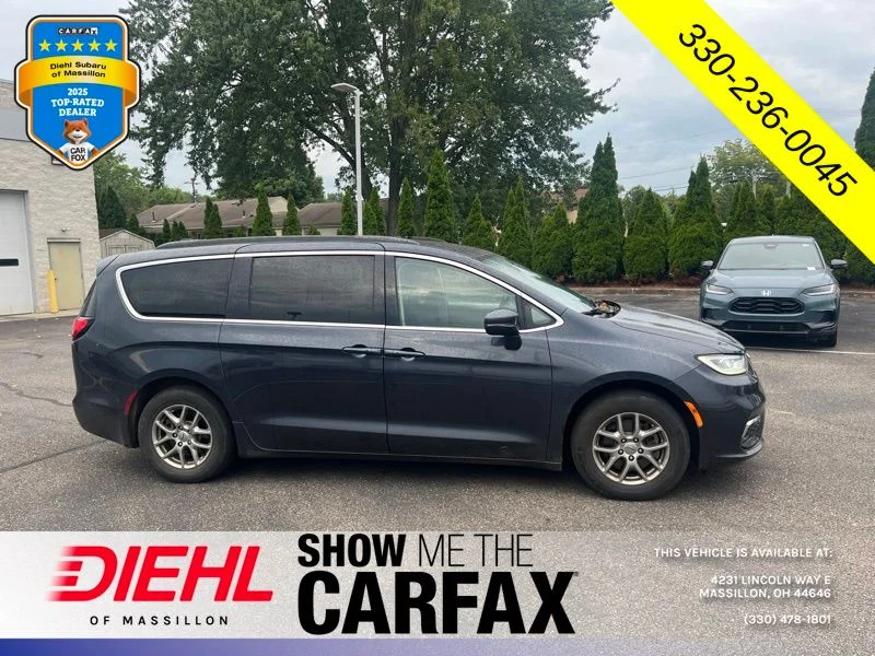 Used 2021 Gray Chrysler Touring image 2