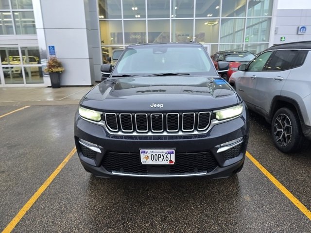 Certified 2024 Jeep Grand Cherokee 4xe with VIN 1C4RJYB62RC718147 for sale in Shakopee, Minnesota