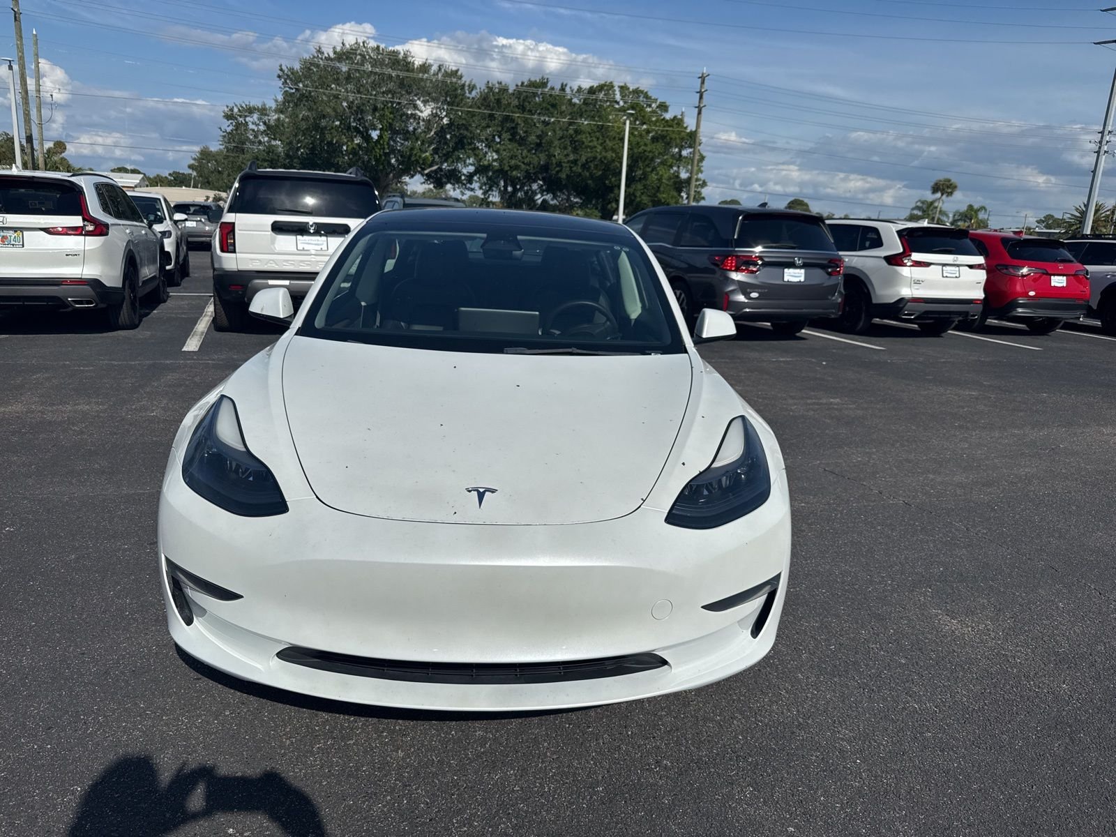 Used 2023 Tesla Model 3 Base with VIN 5YJ3E1EA6PF501296 for sale in Port Richey, FL