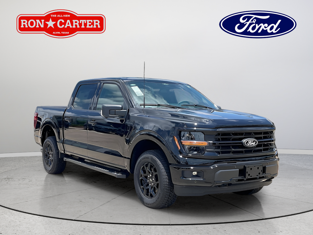 New 2026 Agate Black Metallic Ford XLT image 1