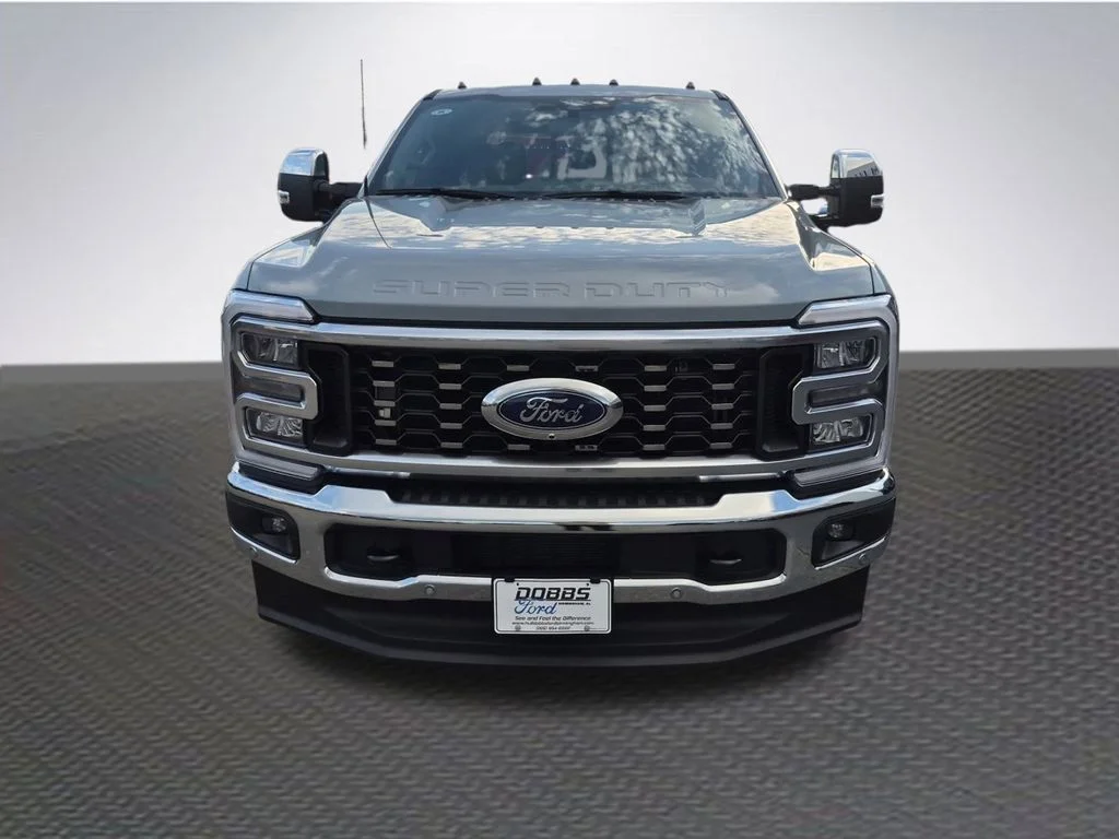 New 2026 Glacier Gray Metallic Tri-Coat Ford F-350® King Ranch® image 3