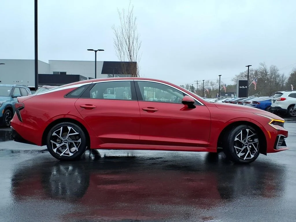 Certified Used 2025 Red Kia EX image 2