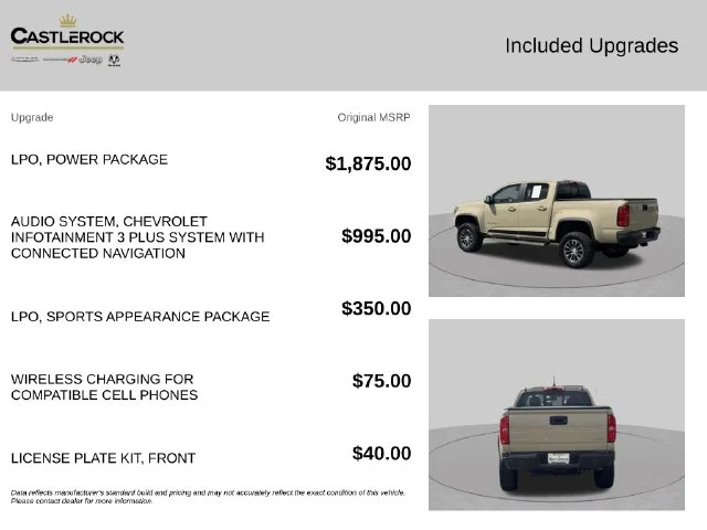 Certified Used 2022 Beige Chevrolet ZR2 image 4