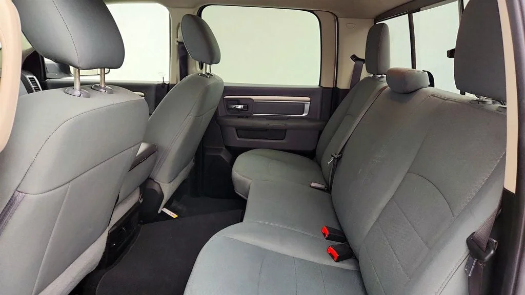 Used 2019 Bright White Clearcoat Ram SLT 4x4 Crew Cab 5