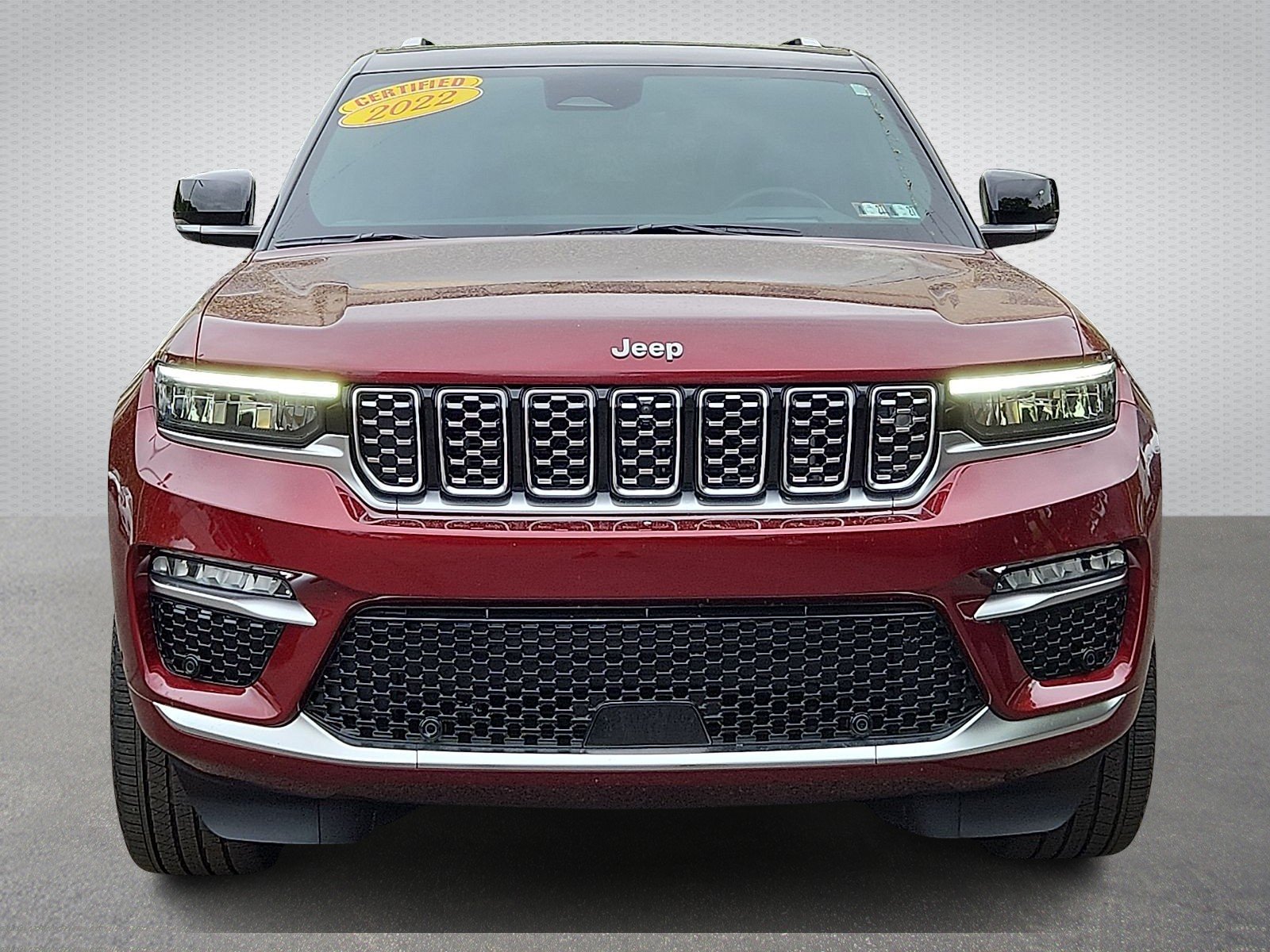 Certified Used 2022 Velvet Red Pearlcoat - PRV Jeep Summit Reserve 4x4 image 2