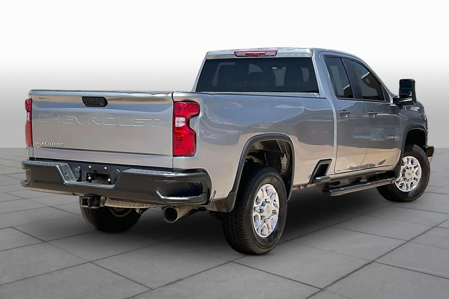 Used 2024 Sterling Gray Metallic Chevrolet Work Truck image 13