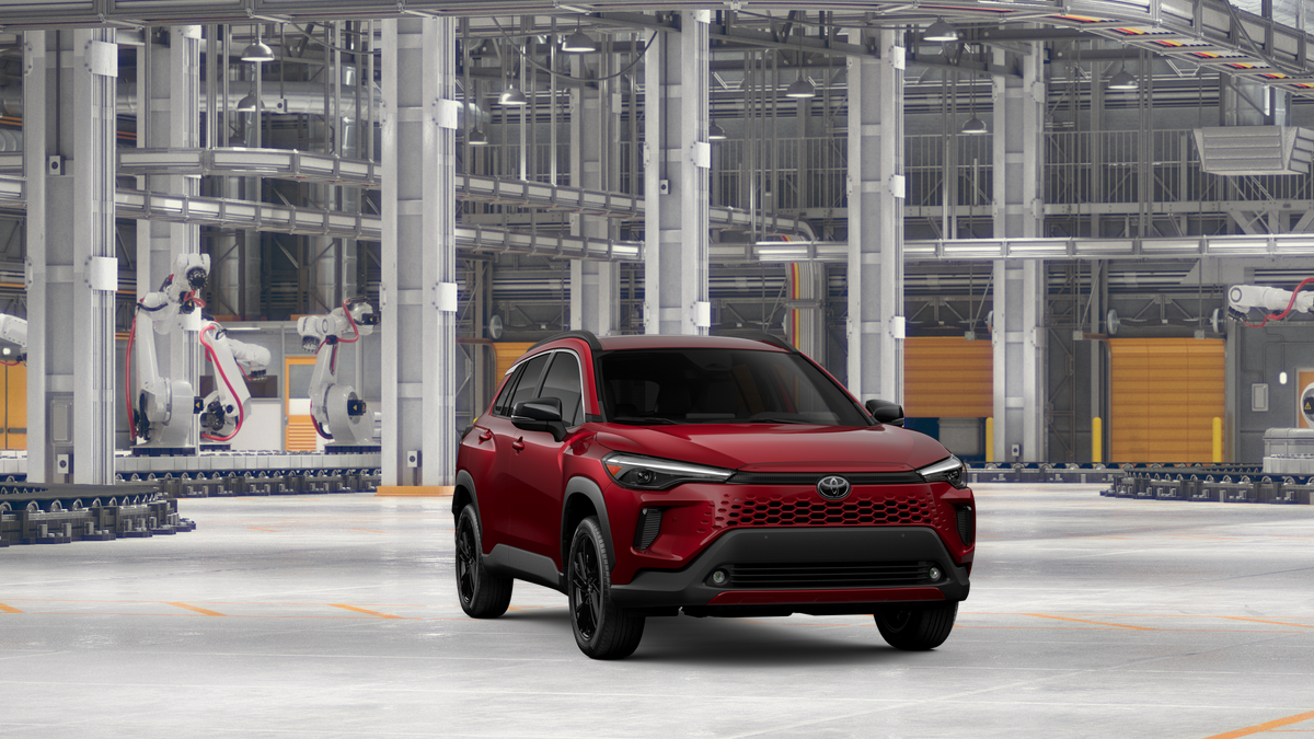 New 2026 Soul Red Crystal Toyota Hybrid XSE image 16