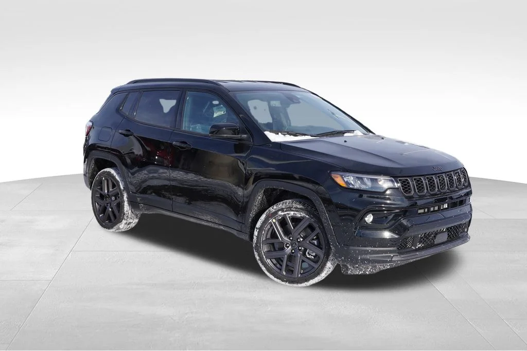 New 2026 Diamond Black Crystal Pearlcoat Jeep Limited image 1