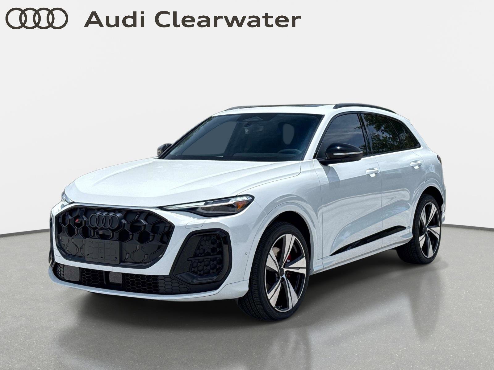 New 2026 Glacier White Metallic Audi Premium Plus image 1