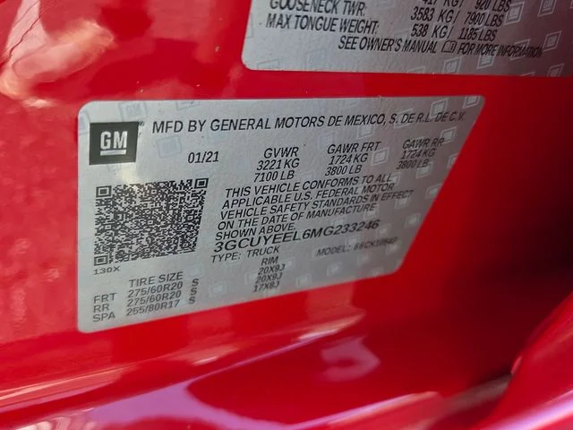Used 2021 Red Chevrolet RST image 18