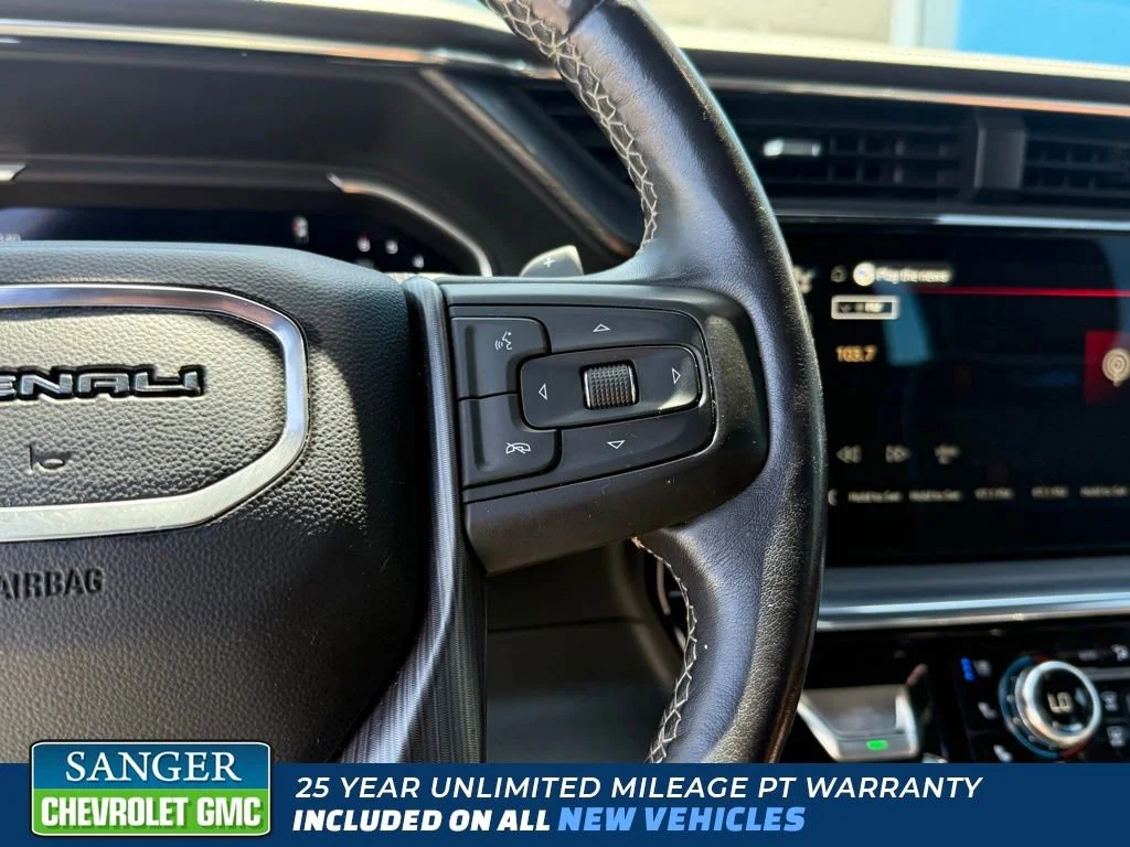 Used 2023 White Frost Tricoat GMC Denali Ultimate image 20