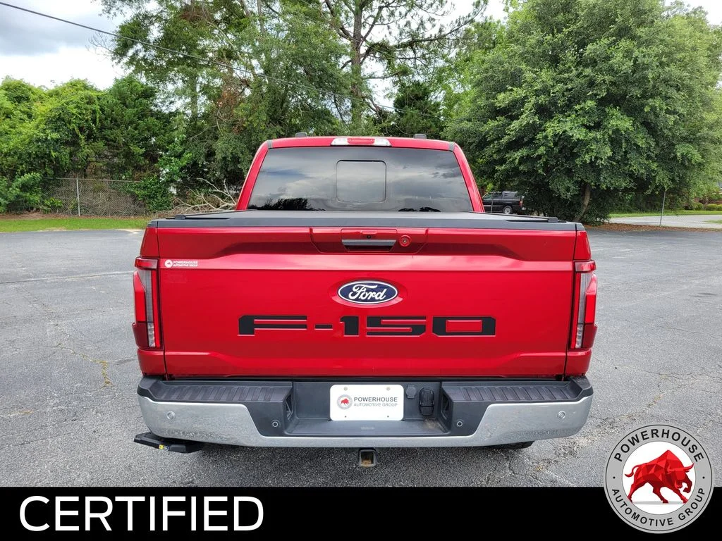 Used 2024 Red Ford Lariat image 4