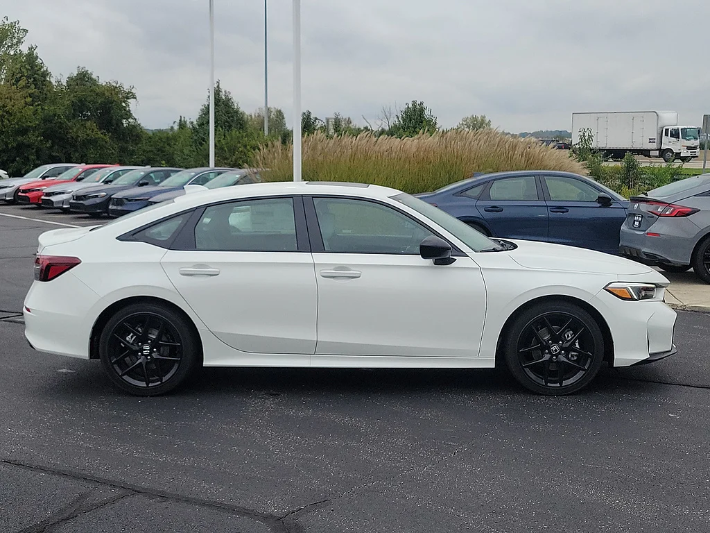 New 2026 Platinum White Pearl Honda Sport image 7