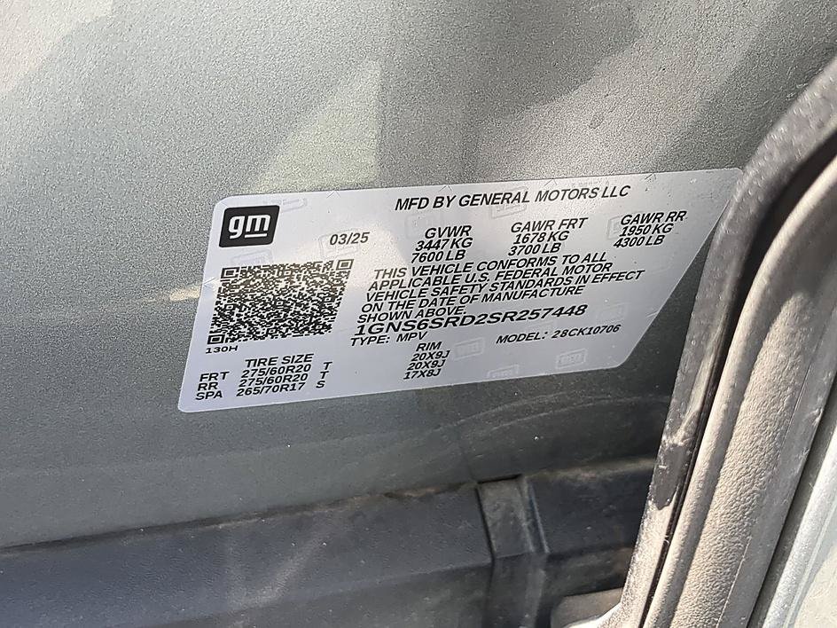 Certified Used 2025 Sterling Gray Metallic Chevrolet Premier image 38