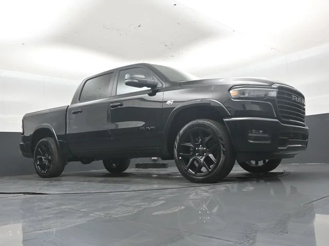 New 2026 Diamond Black Crystal Pearl-Coat Exterior Paint RAM Laramie image 39