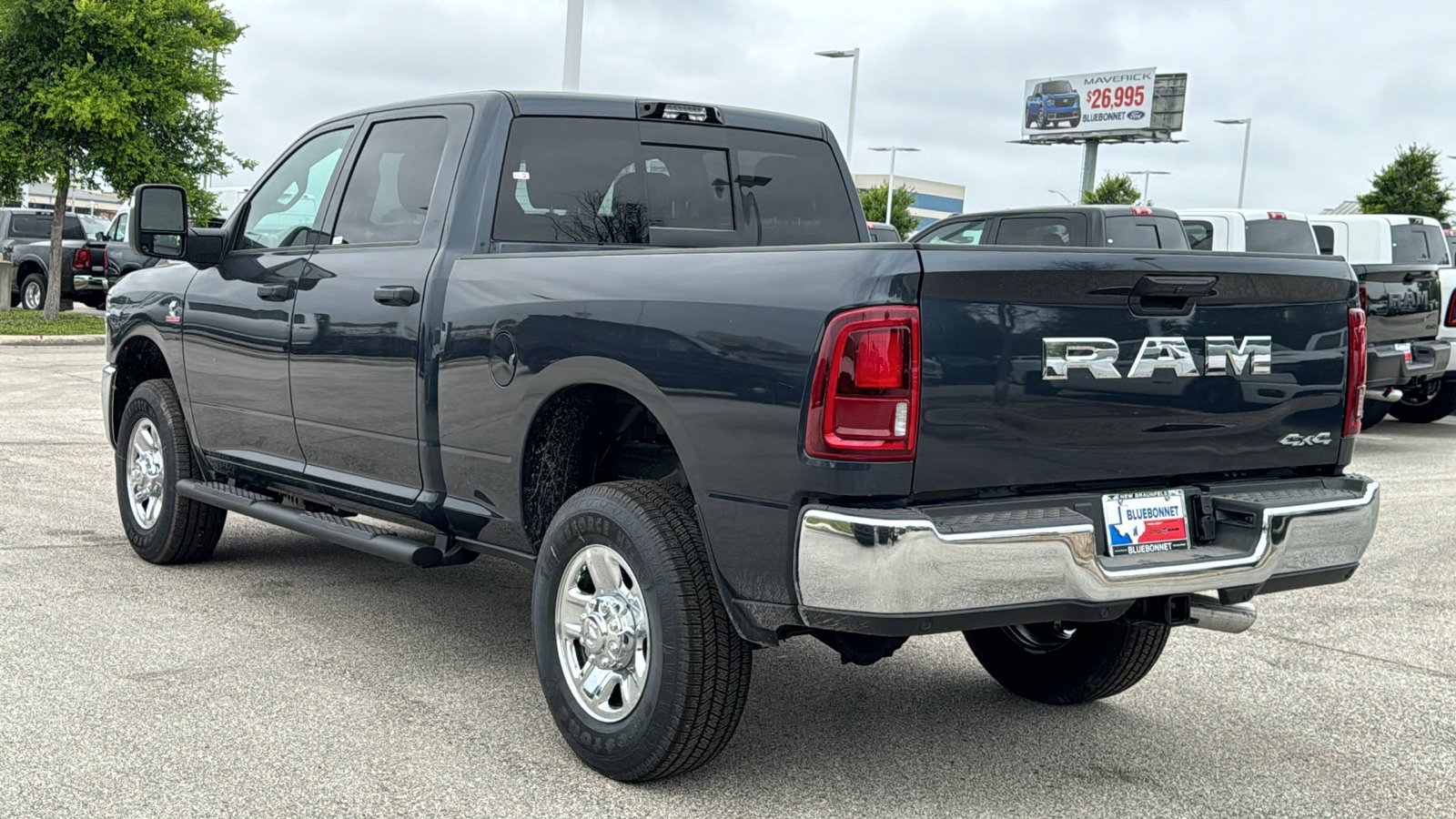 New 2026 Forged Blue Metallic Exterior Paint RAM Tradesman image 7