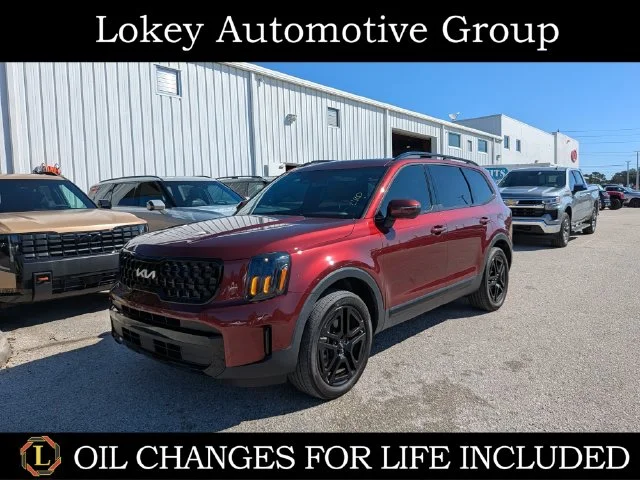 Used 2024 Red Kia EX X-Line image 1