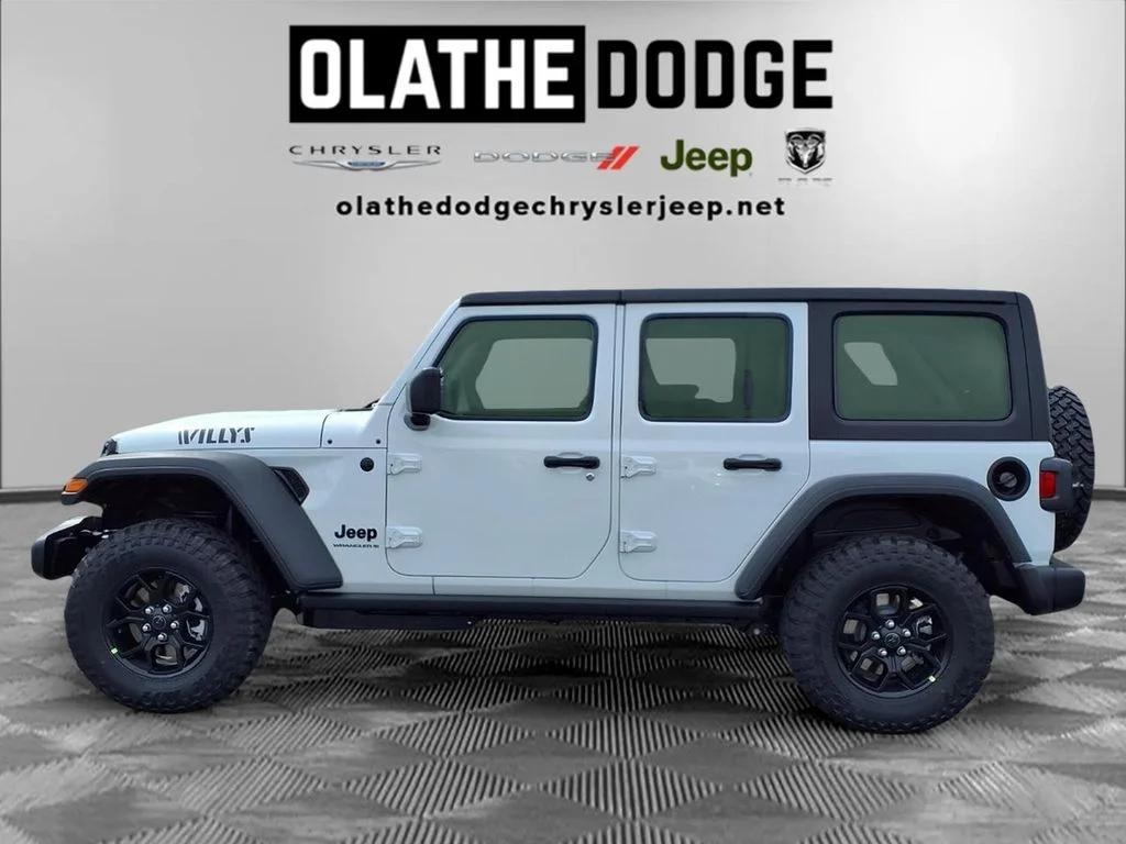 New 2026 Bright White Clear-Coat Exterior Paint Jeep Willys image 19