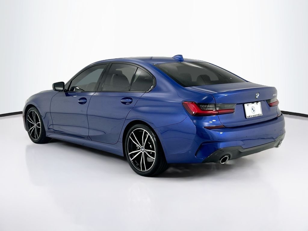 Used 2020 Blue Metallic BMW 330i image 7