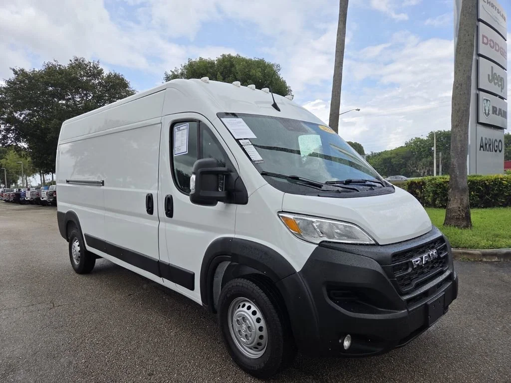 Used 2024 Bright White Clearcoat Ram Tradesman image 2