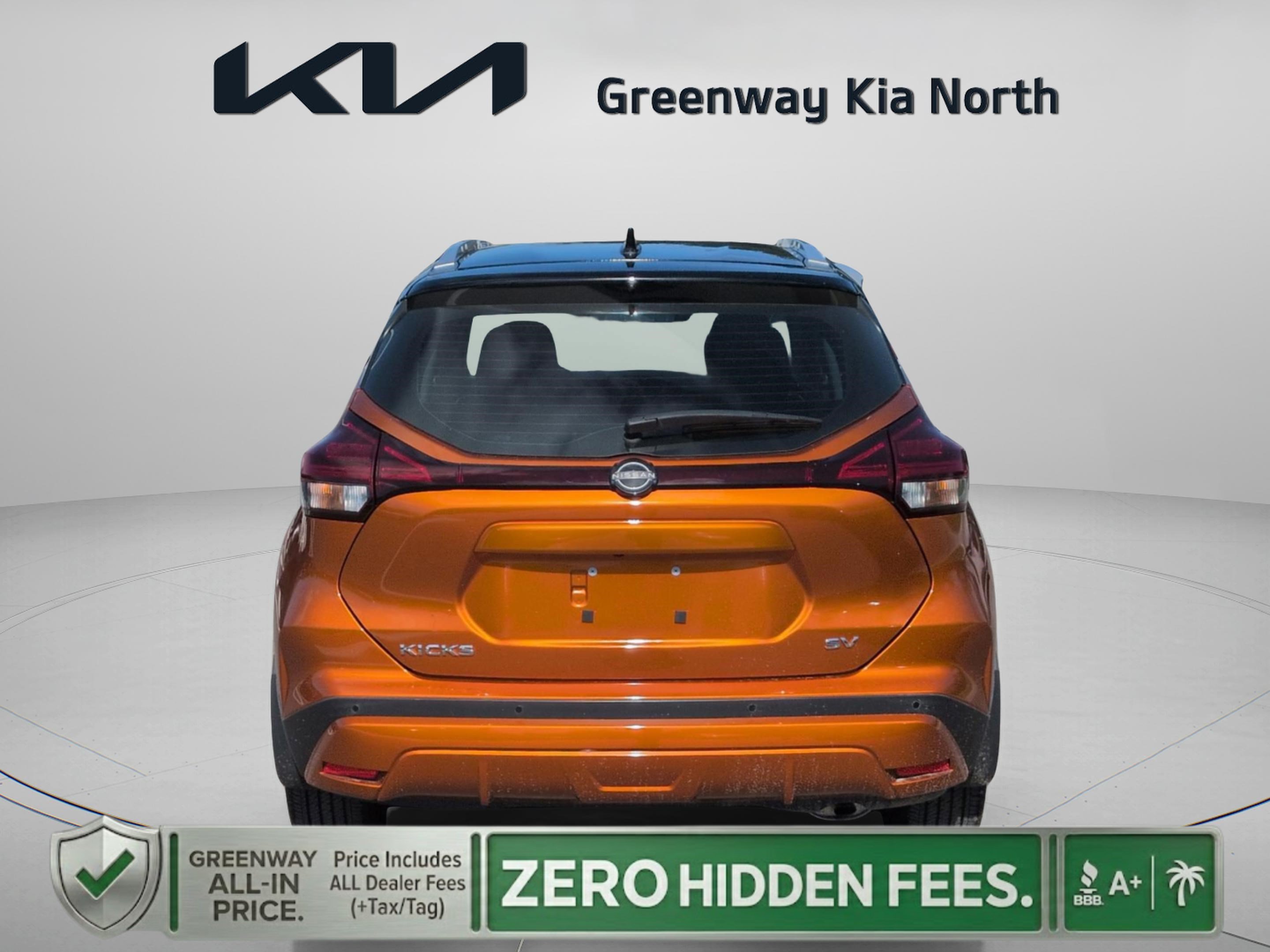 Used 2024 Monarch Orange Metallic/Super Black Nissan SV image 7