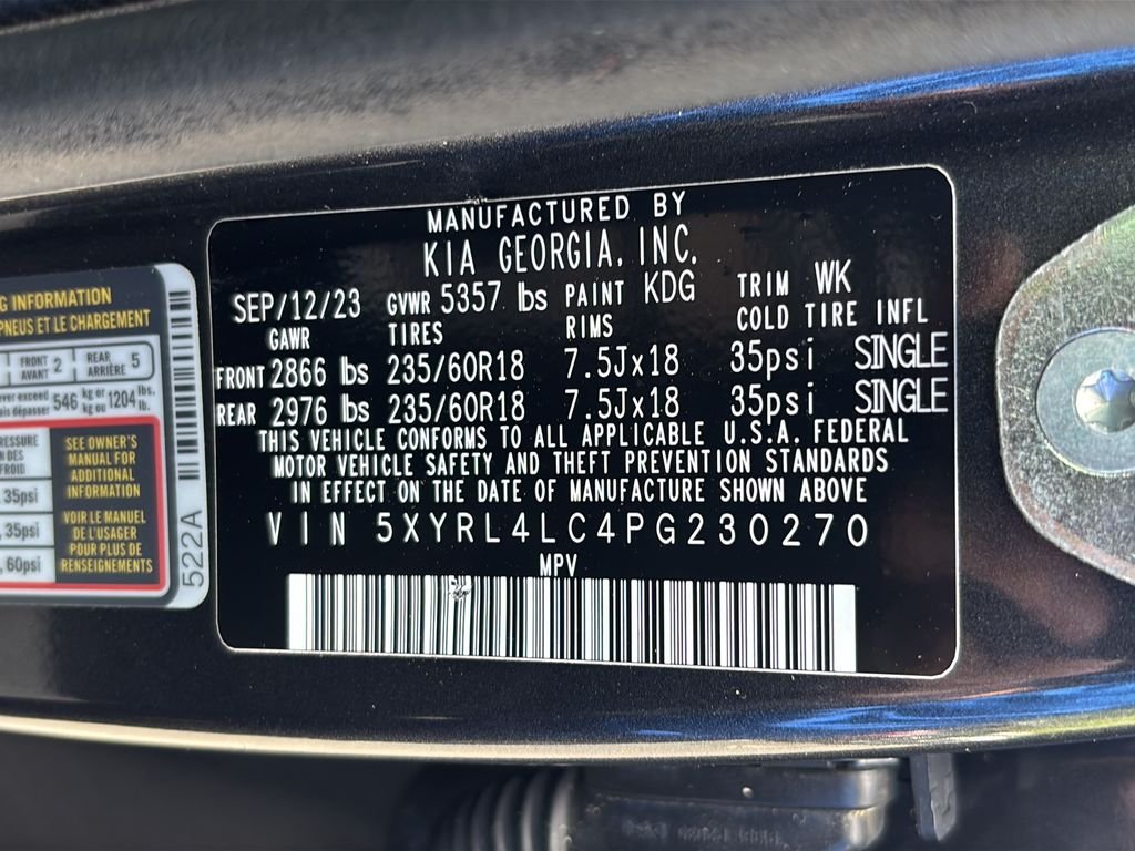 2023 Kia Sorento S - Photo 39