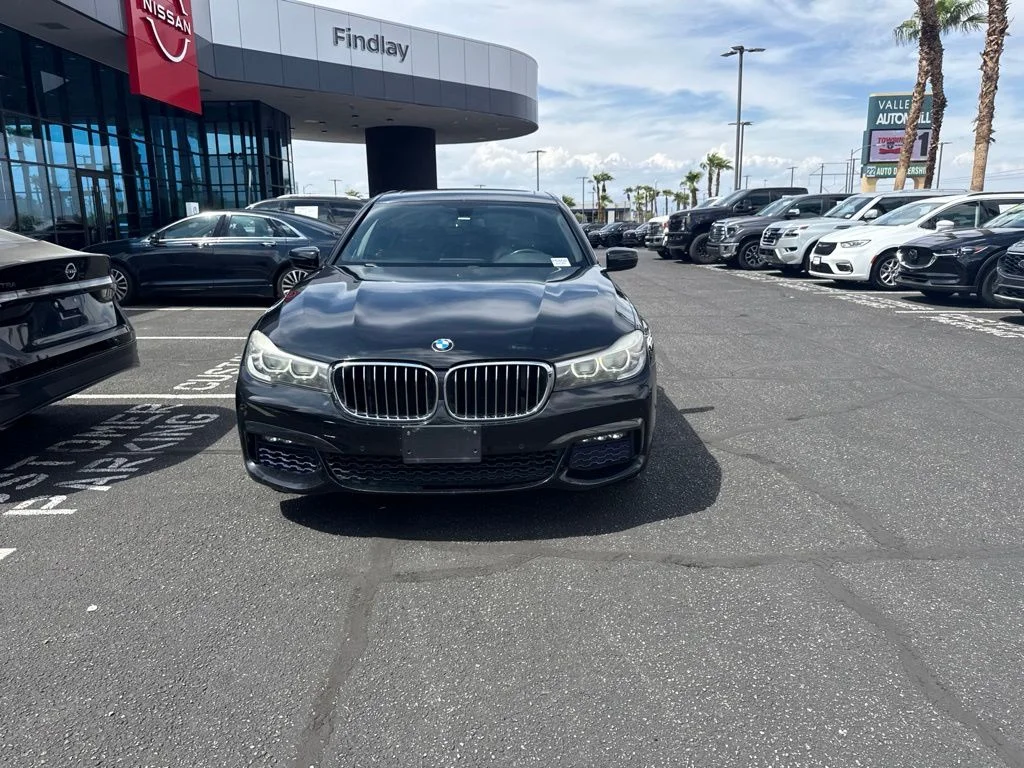 Used 2016 Black BMW 740i image 2