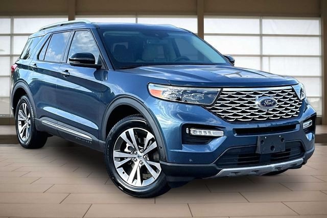 Used 2020 Blue Ford Platinum image 12