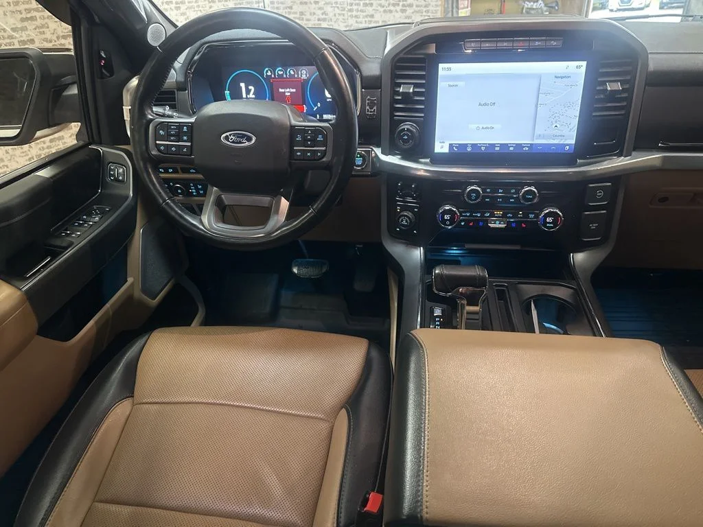 Used 2021 Space White Metallic Ford Lariat image 15