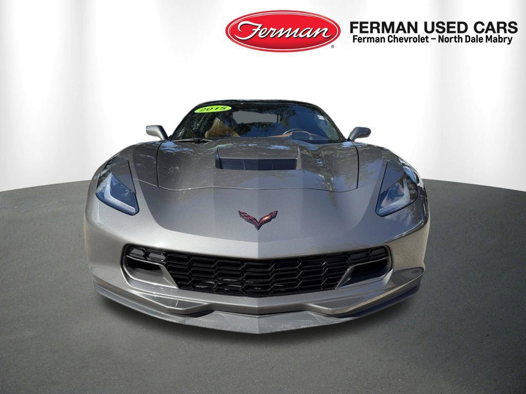 Used 2015 SHARK GRAY METALLIC Chevrolet Z51 3LT image 1
