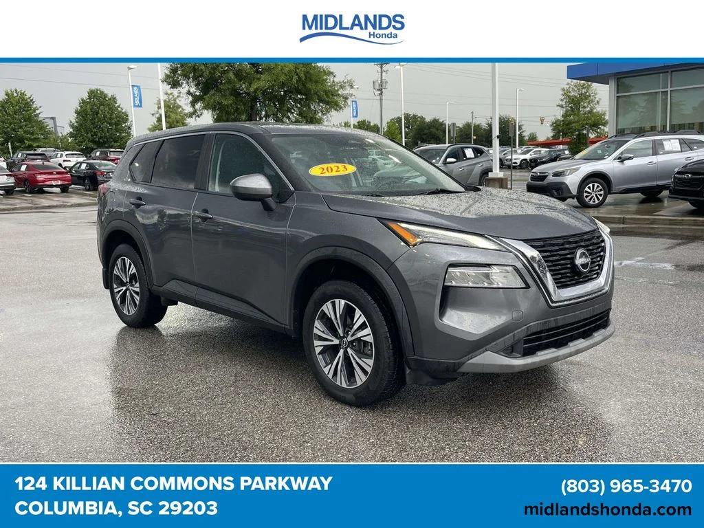 Used 2023 Gun Metallic Nissan SV image 1
