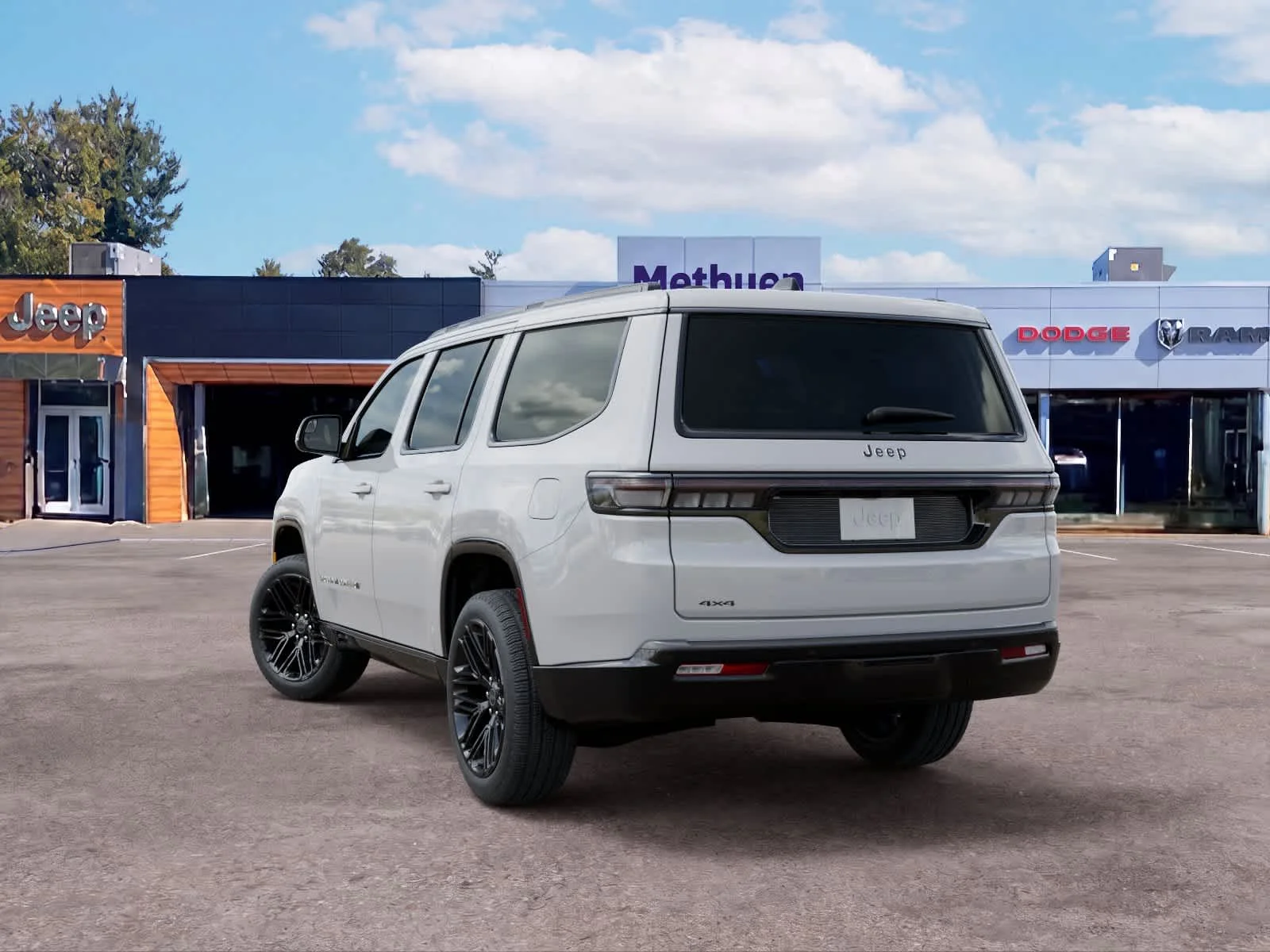 New 2026 Bright White Clear-Coat Exterior Paint Jeep Limited Reserve image 3