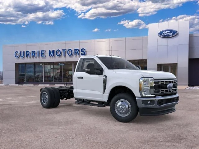 New 2026 Oxford White Ford DUMP TRUCK image 37