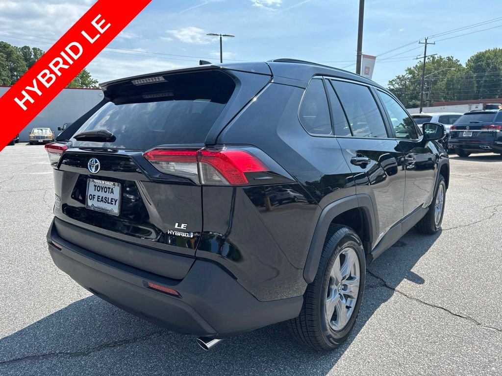 Used 2024 Midnight Black Metallic Toyota LE image 5