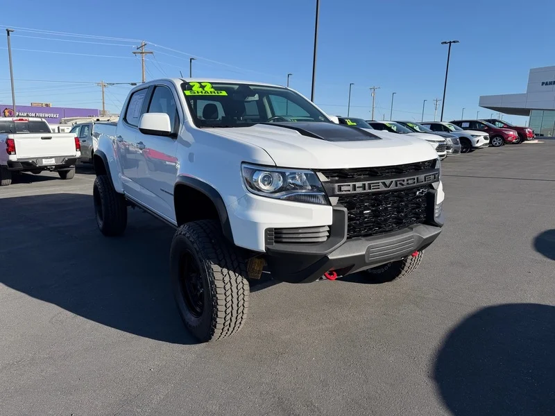 Used 2022 Summit White Chevrolet ZR2 image 1