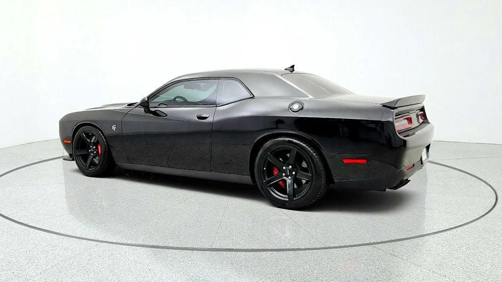 Used 2017 Pitch Black Clearcoat Dodge SRT Hellcat Coupe w/ 8-Speed Automatic & Power Sunroof image 7