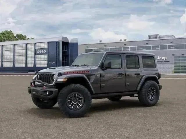 New 2026 Granite Crystal Metallic Clear-Coat Exterior Paint Jeep Rubicon X image 13