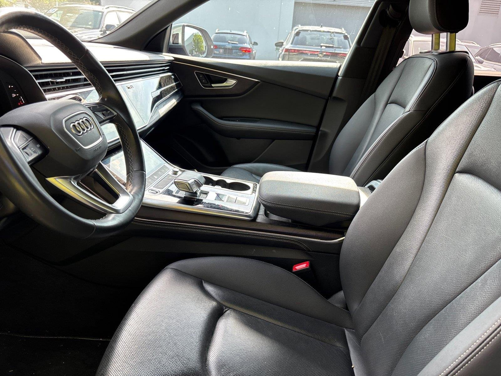 Used 2023 Satellite Silver Metallic Audi Premium Plus image 14
