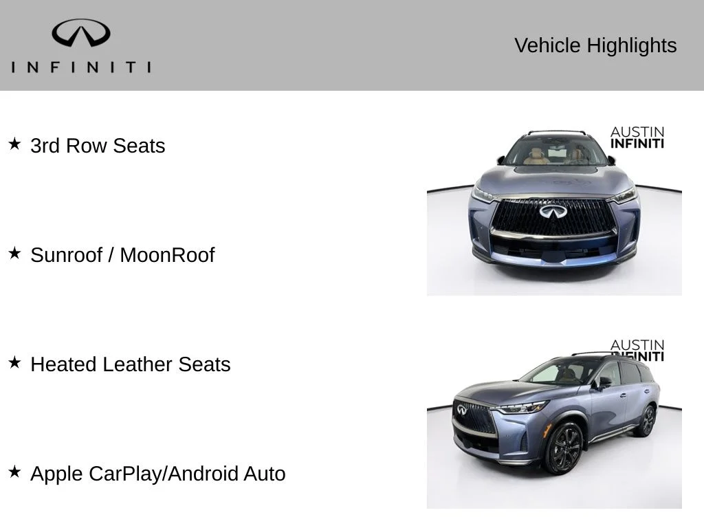 Certified Used 2026 Blue INFINITI Autograph image 3