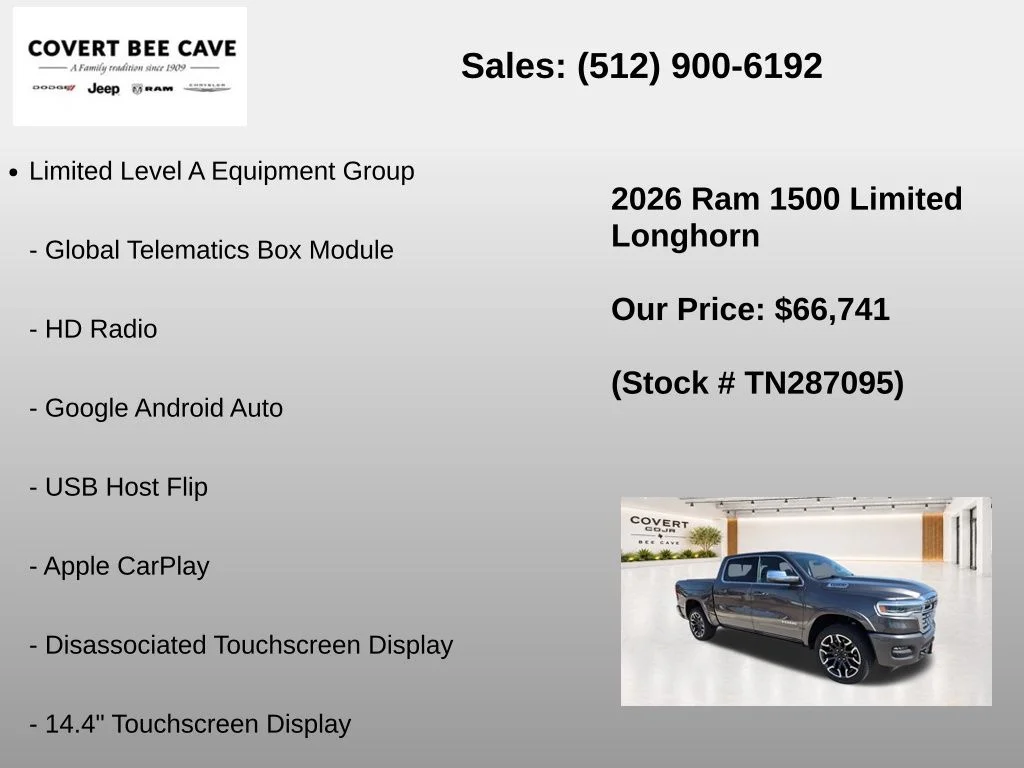 New 2026 Granite Crystal Metallic Clearcoat RAM Limited image 19